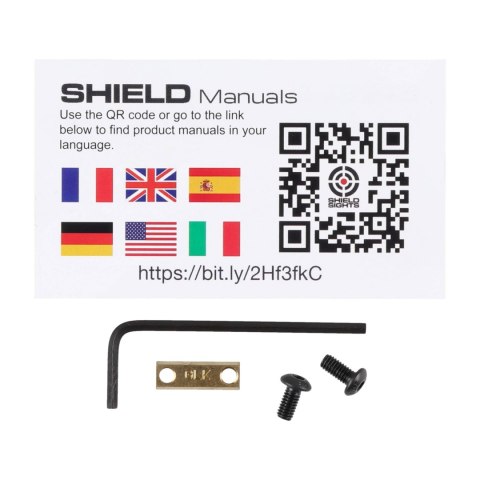 Płytka montażowa Shield Sights Glock 17 i 19 Shield SMS/RMS Shield Sights