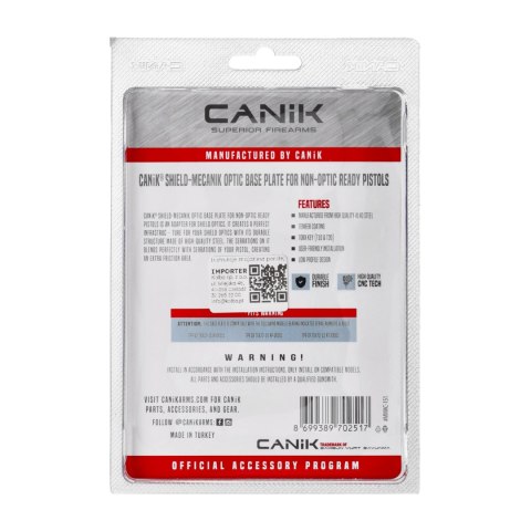Płytka montażowa A do pistoletów Canik bez Optic Ready MMAC-151 Canik