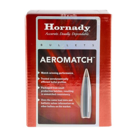 Pocisk Hornady 22 (224) HPBT Aeromatch 77 gr (500 szt.) Hornady