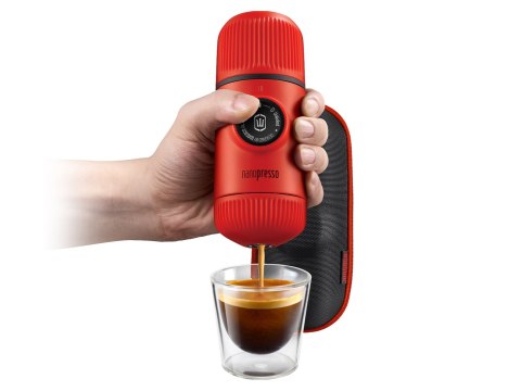 Podróżny ekspres Wacaco Nanopresso Lava Red z etui Wacaco