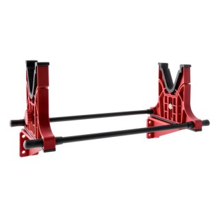 Podstawa stojak do czyszczenia RGun Adjustable z plastiku, czerwona RGun