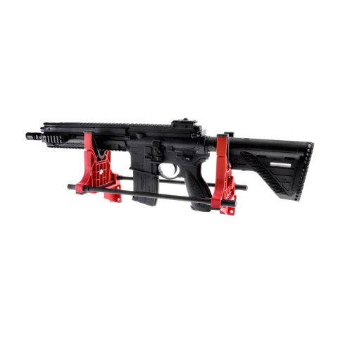 Podstawa stojak do czyszczenia RGun Adjustable z plastiku, czerwona RGun