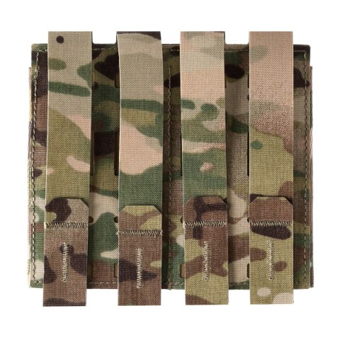 Podwójna elastyczna płaska ładownica GTG Flat M4 Multicam Ginger's Tactical Gear