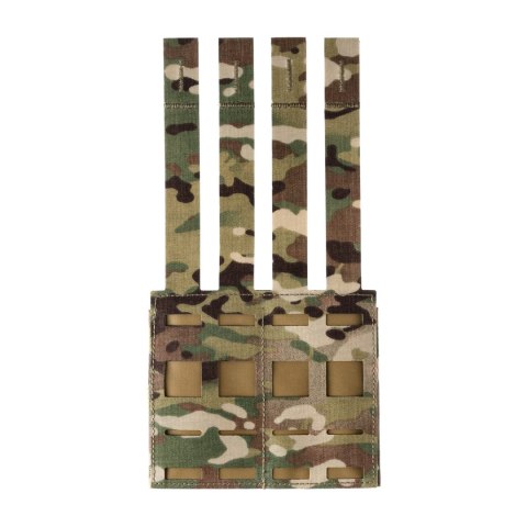 Podwójna elastyczna płaska ładownica GTG Flat M4 Multicam Ginger's Tactical Gear