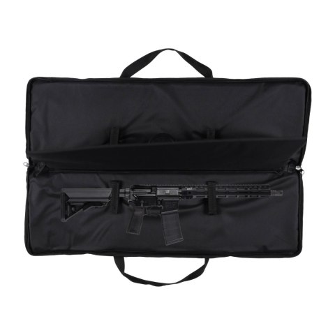 Pokrowiec Forsport AR Tactical na dwa karabiny 102 cm - czarny, haft biała tarcza Forsport