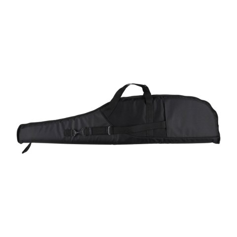 Pokrowiec na broń Forsport 125 cm - czarny, haft celownik VX, biza czarna Forsport