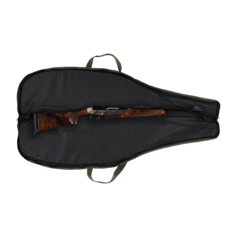 Pokrowiec na broń Forsport 125 cm - oliwkowy, haft dzik stoi w trawie, biza oliwkowa Forsport