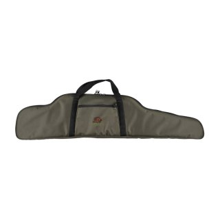 Pokrowiec Forsport na dwie jednostki broni 132 cm - oliwkowy, haft dzik stoi w trawie Forsport