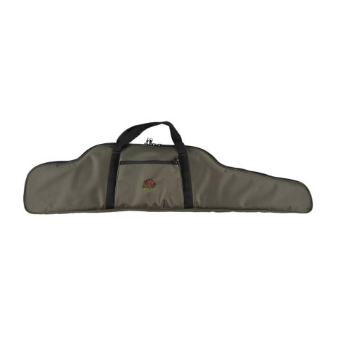 Pokrowiec Forsport na dwie jednostki broni 132 cm - oliwkowy, haft dzik stoi w trawie Forsport