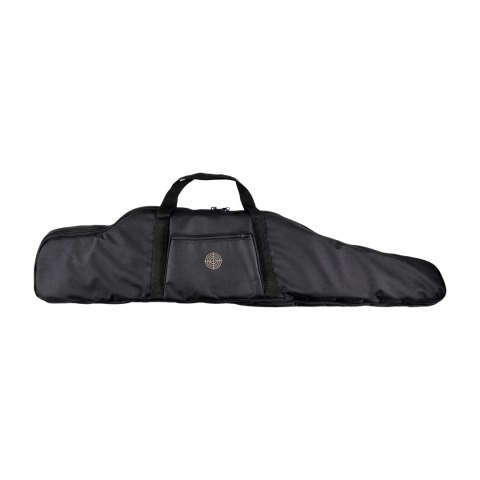 Pokrowiec Forsport na dwie jednostki broni 132 cm - czarny, haft beżowa tarcza Forsport