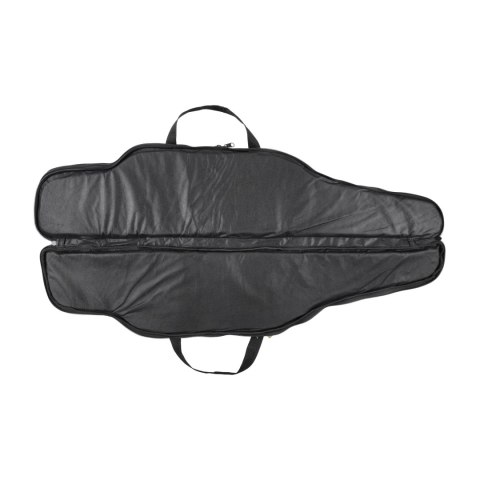 Pokrowiec Forsport na dwie jednostki broni 132 cm - czarny, haft beżowa tarcza Forsport