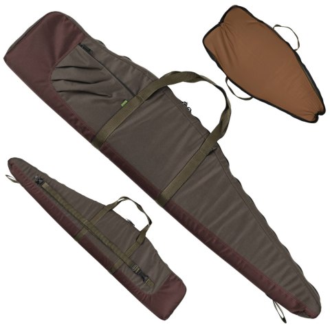Pokrowiec futerał na sztucer FSL19G-4/2 zielono brąz 125 cm Garbacz