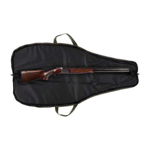 Pokrowiec na broń Forsport 125 cm - oliwkowy, haft beżowa głowa byka, biza pomarańczowa Forsport
