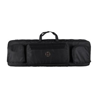 Pokrowiec na broń Forsport Tactical na dwie jednostki broni 115 cm - czarny, haft celownik VX Forsport