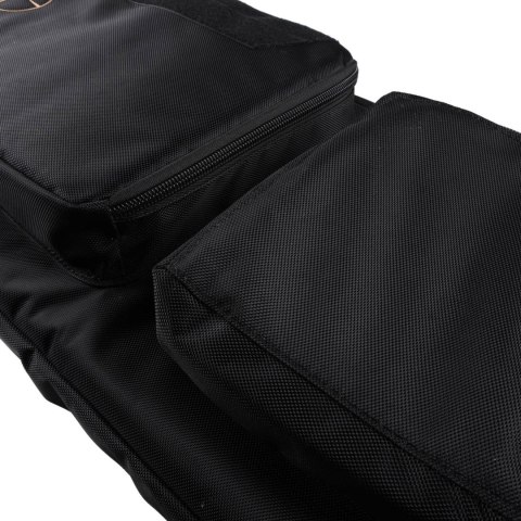 Pokrowiec na broń Forsport Tactical na dwie jednostki broni 115 cm - czarny, haft celownik VX Forsport