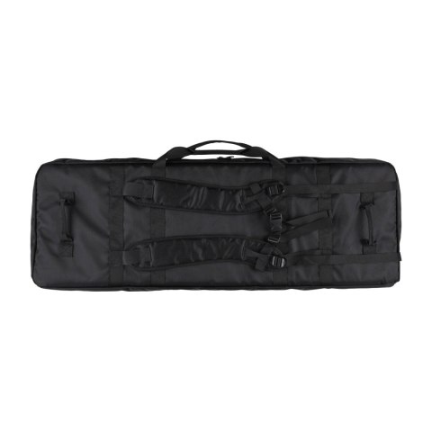Pokrowiec na broń Forsport Tactical na dwie jednostki broni 105 cm - czarny, haft beżowy celownik VX Forsport