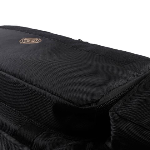 Pokrowiec na broń Forsport Tactical na dwie jednostki broni 105 cm - czarny, haft beżowy celownik VX Forsport