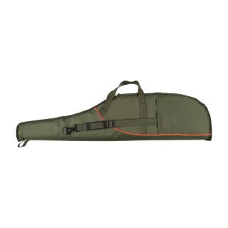 Pokrowiec na broń Forsport 125 cm - oliwkowy, haft jeleń ryczy w trawie, biza pomarańczowa Forsport