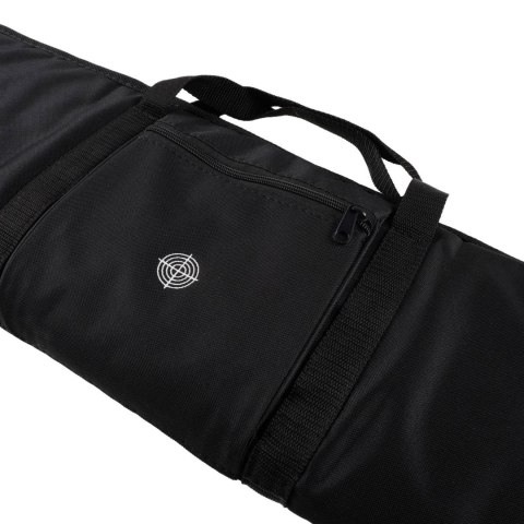 Pokrowiec na wiatrówkę Forsport 118 cm - czarny, haft biała tarcza Forsport