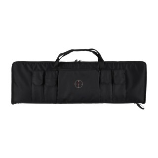 Pokrowiec Forsport AR Tactical na dwie jednostki broni 107 cm - czarny, haft celownik VX Forsport