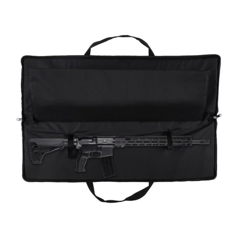 Pokrowiec Forsport AR Tactical na dwie jednostki broni 107 cm - czarny, haft celownik VX Forsport