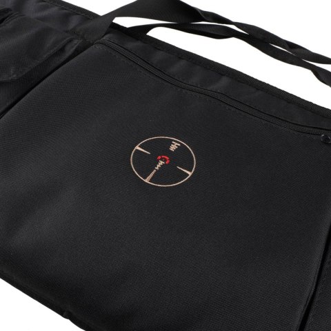 Pokrowiec Forsport AR Tactical na dwie jednostki broni 107 cm - czarny, haft celownik VX Forsport