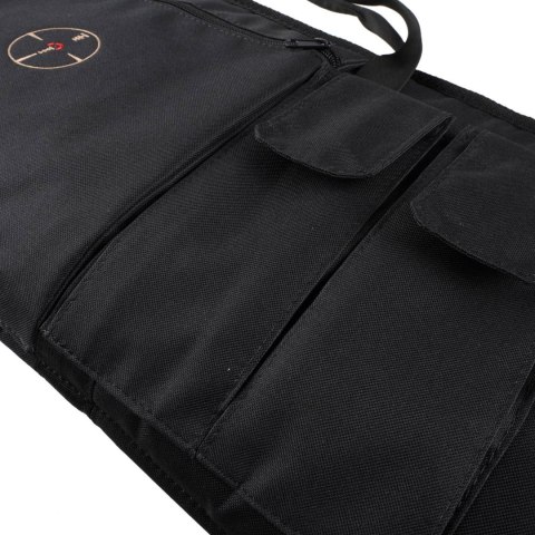 Pokrowiec Forsport AR Tactical na dwie jednostki broni 107 cm - czarny, haft celownik VX Forsport