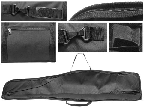 Pokrowiec soft 120 cm 1 kieszeń czarny NN