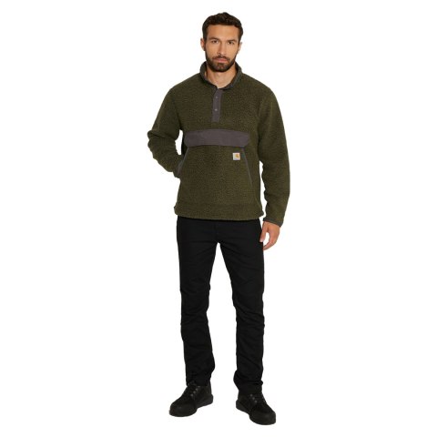 Polar Carhartt Fleece Pullover - basil heather Carhartt