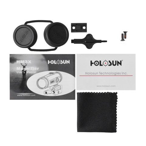 Powiększalnik Holosun HM3X 3 x Magnifier Montaż Flip & QD Holosun