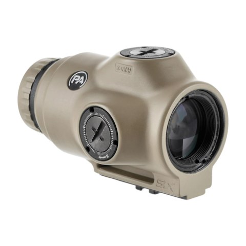 Powiększalnik Primary Arms SLx 3x Micro w/ACSS Pegasus Ranging Reticle FDE Primary Arms