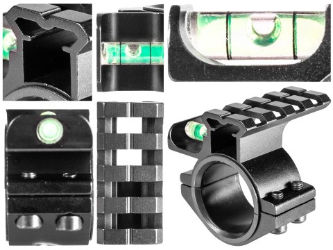 Poziomiczka 1"/30 mm z szyną weaver NN