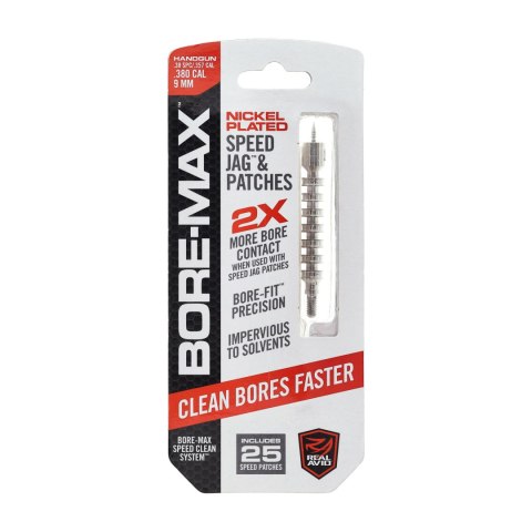 Przecierak do broni Real Avid Bore-Max Speed Jag 9 mm z uchwytem AVBMJAG9MM Real Avid