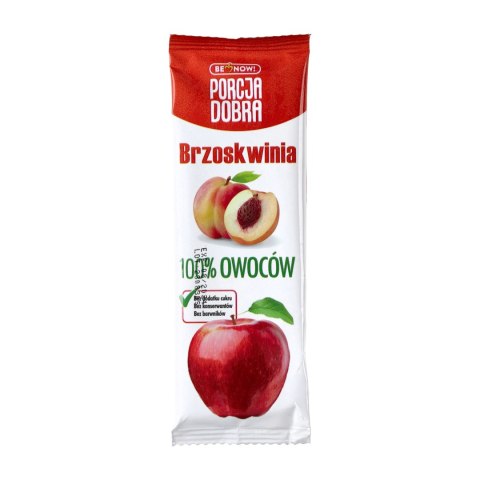 Przekąska Porcja Dobra jabłkowo-brzoskwiniowa 16g Porcja Dobra