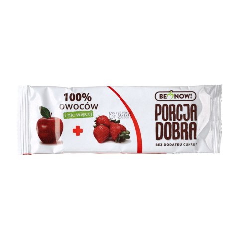 Przekąska Porcja Dobra jabłkowo-truskawkowa 16g Porcja Dobra