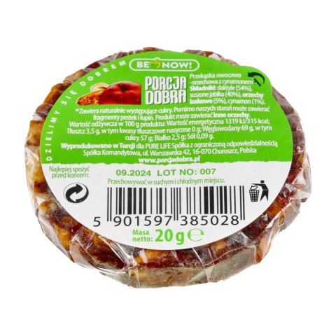 Przekąska Porcja Dobra morelowo-orzechowa 25g Porcja Dobra