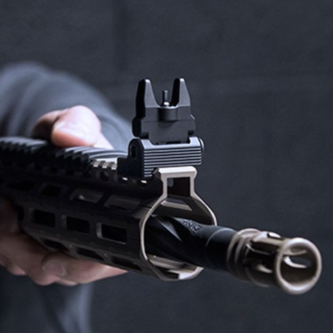 Muszka składana do AR-15 Leapers UTG Accu-Sync Spring-Loaded Leapers