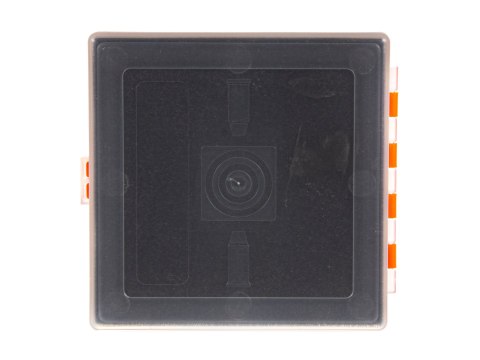 Pudełko Megaline 11x11x3,5 pomarańczowo-przezroczyste gąbka 1 szczęka rekina Megaline