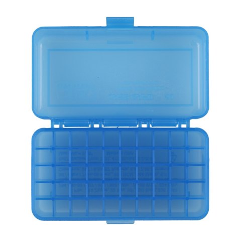 Pudełko na amunicję kulową MTM RM-50-24 308win 50szt. Niebieskie MTM