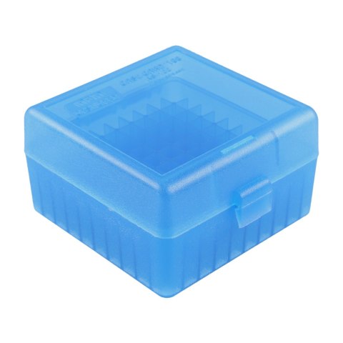 Pudełko na amunicję kulową MTM RS-100-24 223rem 100szt. Niebieskie MTM