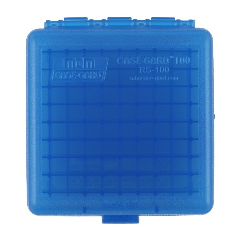 Pudełko na amunicję kulową MTM RS-100-24 223rem 100szt. Niebieskie MTM