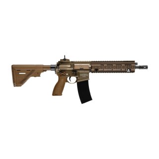 Replika karabinek ASG H&K Heckler&Koch HK416 A5 6 mm złota auto green gas Heckler&Koch