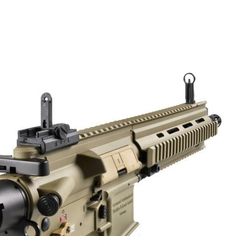 Replika karabinek ASG H&K Heckler&Koch HK416 A5 Sportsline 6 mm full-auto piaskowy Heckler&Koch