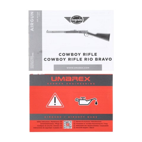Replika karabinek Legends Cowboy Rifle 4,5 mm antyczne wykończenie Legends