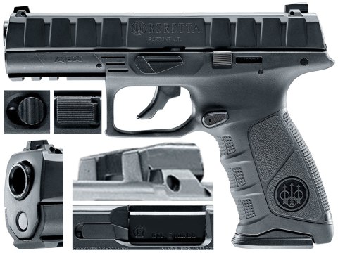 Replika pistolet ASG Beretta APX 6 mm Beretta