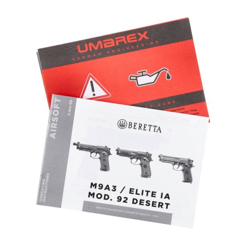 Replika pistolet ASG Beretta Elite IA 6 mm Beretta