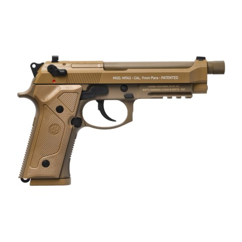 Replika pistolet ASG Beretta M9 A3 FDE 6 mm z kaburą Beretta