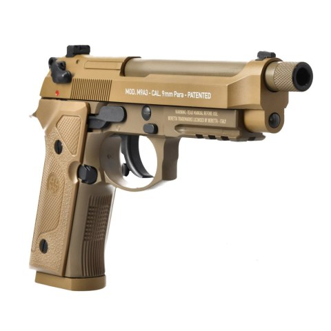 Replika pistolet ASG Beretta M9 A3 FDE 6 mm z kaburą Beretta