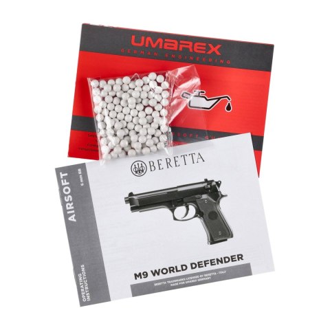 Replika pistolet ASG Beretta M9 World Defender 6 mm Beretta