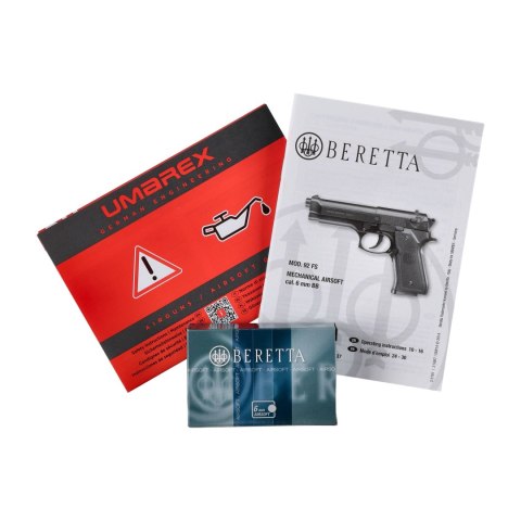 Replika pistolet ASG Beretta M92 FS HME 6 mm Beretta